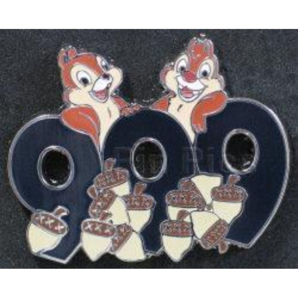 Disney Pin Chip and Dale Acorns LE 2000 72279‎ 9/9/9